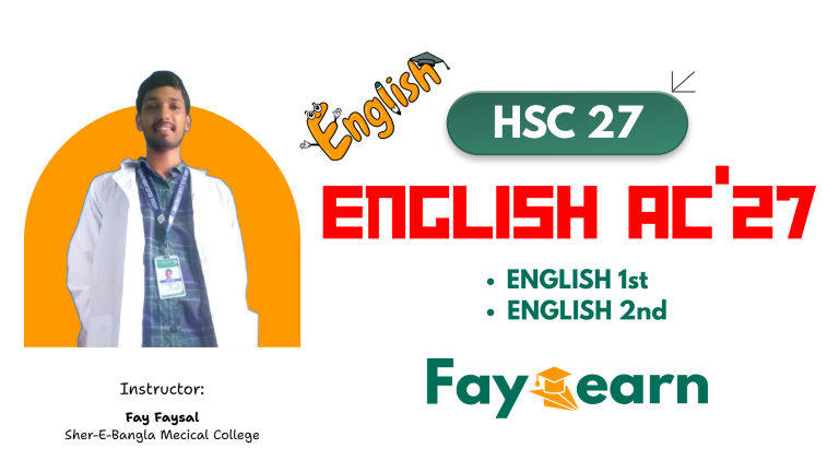 ENGLISH AC’27 [HSC 27 Academic English Course]